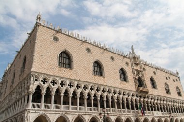 Doge Sarayı, saint işaretler Meydanı, Venedik, İtalya