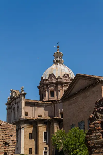 Roman ruins in Rome, Forum — Stock Photo, Image