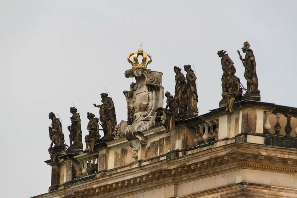 Det nya palatset i Sanssouci kungliga park i Potsdam, Tyskland — Stockfoto