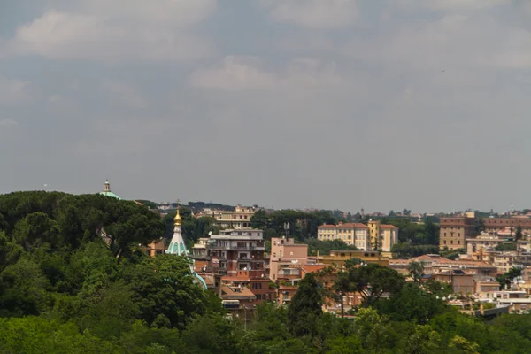 Serisi - İtalya seyahat. Roma, İtalya şehir üzerinde göster. — Stok fotoğraf