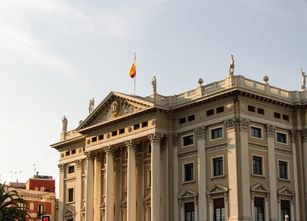 Antigua arquitectura hermosa Barcelona (España ) — Foto de Stock