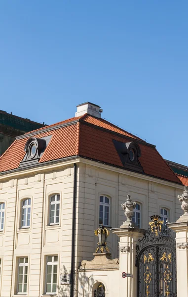 Centrum van de stad van Warschau, Polen — Stockfoto