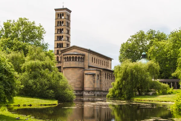 A church in Potsdam Germany on UNESCO World Heritage list — Stock Photo, Image
