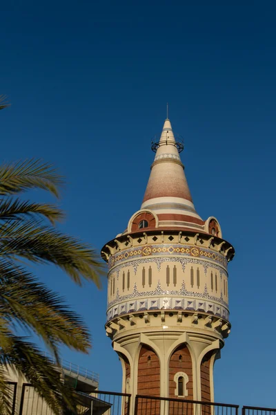 Vecchia bella architettura Barcellona (Spagna ) — Foto Stock