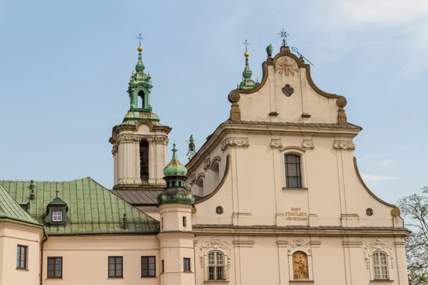 Cattedrale nel centro storico di Cracovia — Foto Stock