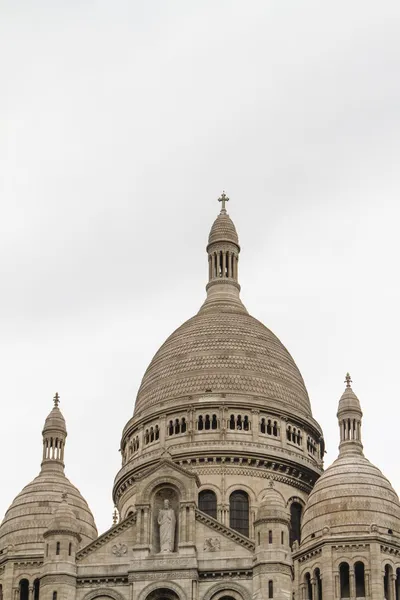 Dış mimarisi, Basilique du Sacré coeur, montmartre, paris, Fransa — Stok fotoğraf