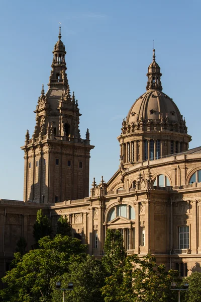 Museu nacional d'art de catalunya barcelona, Španělsko — Stock fotografie