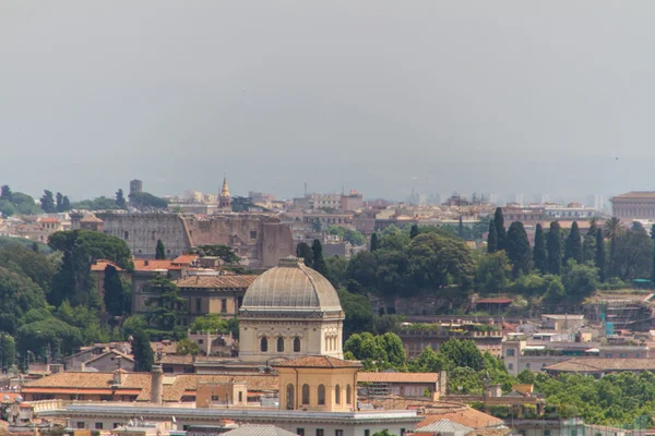 Travel Series - Italy. View above downtown of Rome, Italy. — Stock Photo, Image