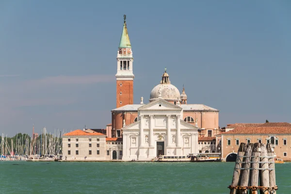 Vista da ilha de San Giorgio, Veneza, Itália — Fotografia de Stock