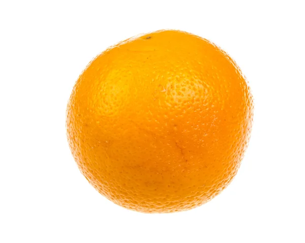 Naranja maduro aislado sobre fondo blanco —  Fotos de Stock