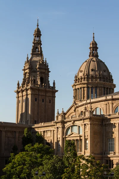 Museu nacional d'art de catalunya barcelona, Hiszpania — Zdjęcie stockowe