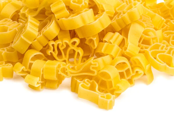 Ruwe gele Italiaanse pasta — Stockfoto