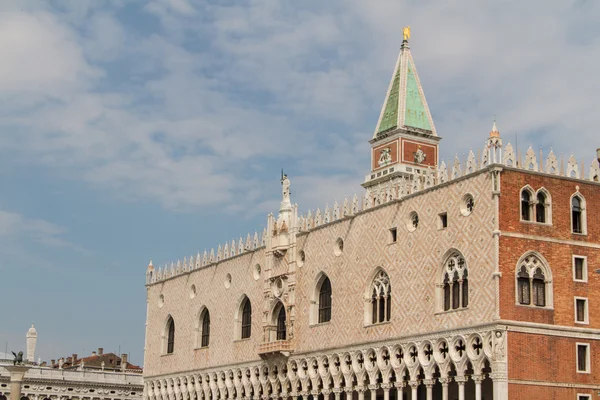 Palacio Ducal, Plaza de San Marcos, Venecia, Italia — Foto de Stock