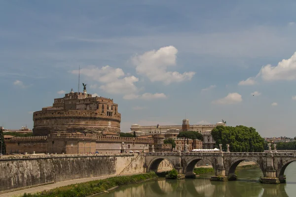 The Mausoleum of Hadrian, known as the Castel Sant'Angelo in Rom — Stock Photo, Image