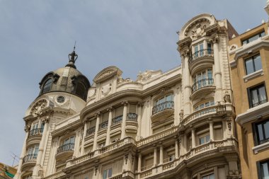 Madrid 'de sokak manzarası