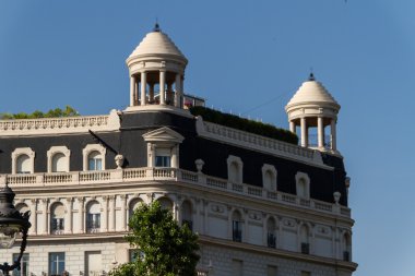 Eski güzel mimari Barcelona (İspanya)