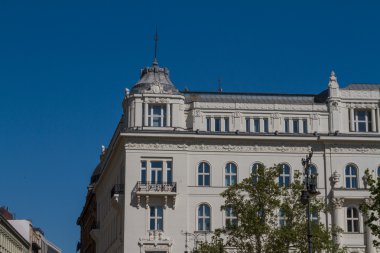 tipik binalar 19. yüzyıl buda castle Budapeşte İlçe