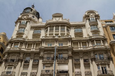 Madrid 'de sokak manzarası