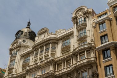 Madrid 'de sokak manzarası