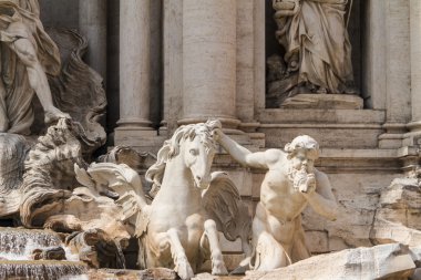 Di Trevi - dünyanın en ünlü Roma'nın çeşme çeşme. Ben