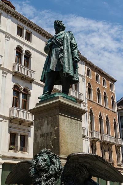 Jedinečné italské město Benátky — Stock fotografie