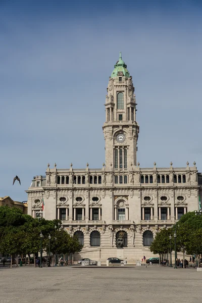 City hall of Porto, Portugal — Stock Photo, Image