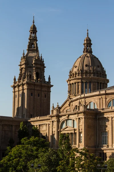 Museu nacional d'art de catalunya barcelona, Španělsko — Stock fotografie