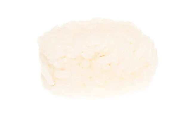 The boiled Chinese rice on a white background — Stock Photo, Image