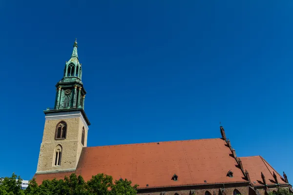 A légi felvétel a közép-berlin — Stock Fotó