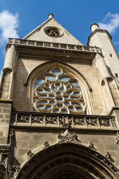 De kerk van saint-germain-l'aux errois, paris, Frankrijk — Stockfoto