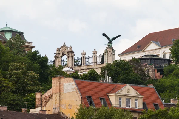 View of landmarks in Budapest — стоковое фото