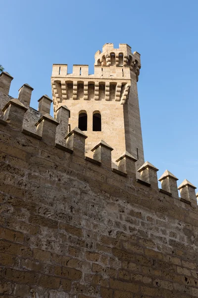 Almudaina of Palma de Mallorca in Majorca Balearic island — Stock Photo, Image