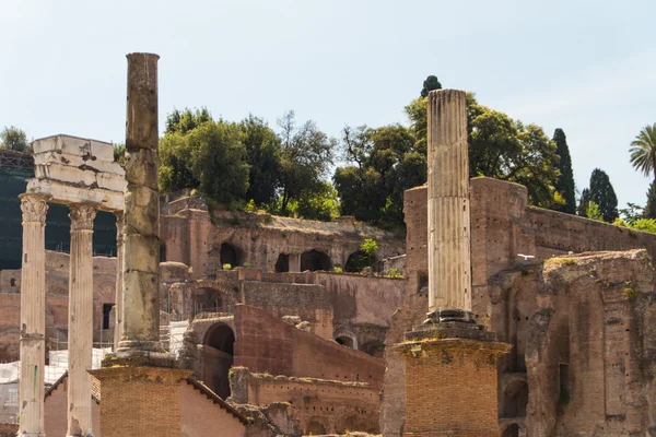 Rovine romane a roma, forum — Foto Stock