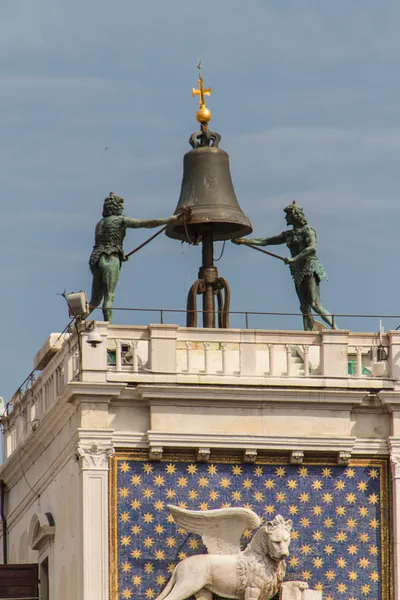 Zodiac klocka, saint markerar torget, Venedig, Italien — Stockfoto