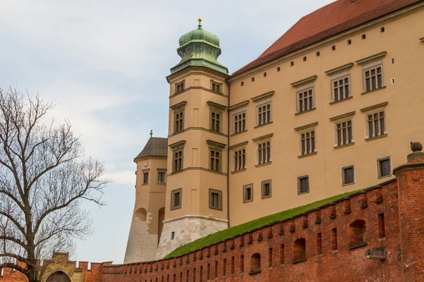 Королівський замок Вавель, Краків, у — стокове фото