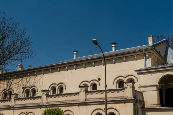 Krakau - een unieke architectuur in de oude Joodse wijk Kazimierz — Stockfoto