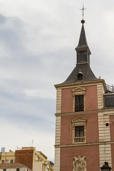 Straßenansicht in Madrid — Stockfoto