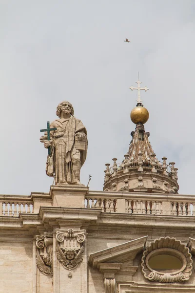 Basilica di san pietro, Rzym, Włochy — Zdjęcie stockowe