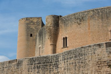 Bellver castle castillo kuleye Mayorka, palma de mallorca ba
