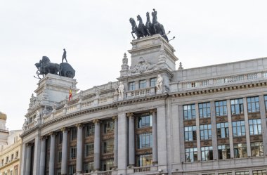 Madrid 'de sokak manzarası