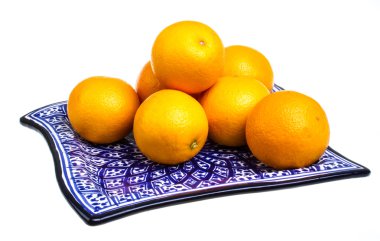 yığın portakal yemek