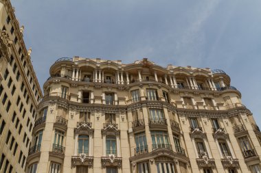 Madrid 'de sokak manzarası