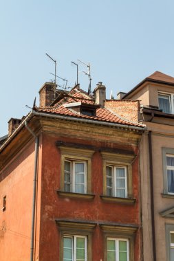 Krakow - Kazimierz 'in eski Yahudi bölgesinde eşsiz bir mimari.