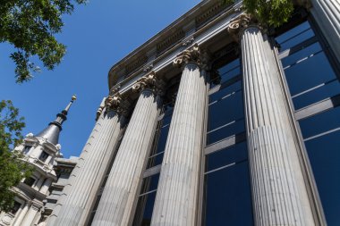Madrid 'de sokak manzarası