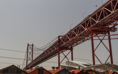 büyük kara ve demiryolu Köprüsü Lizbon, Portekiz