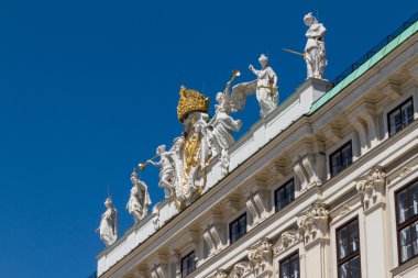 Heldenplatz hofburg kompleksi, Viyana, Avusturya
