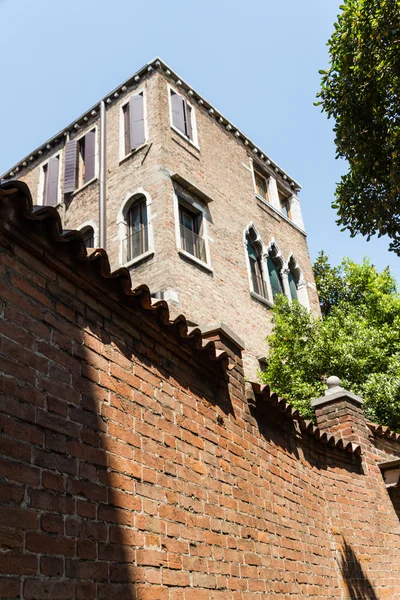 Jedinečné italské město Benátky — Stock fotografie