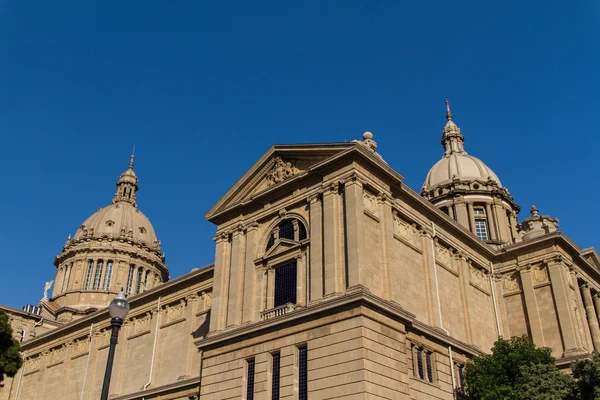 Museu nacional d'art де Каталунья Барселона, Іспанія — стокове фото