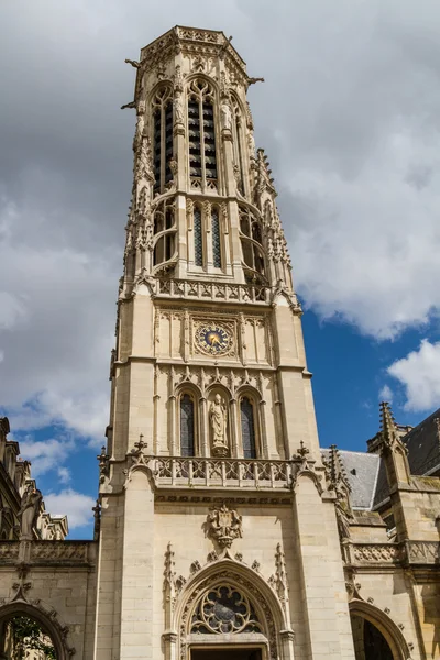 Την εκκλησία του saint-germain-l'aux errois, Παρίσι, Γαλλία — Φωτογραφία Αρχείου