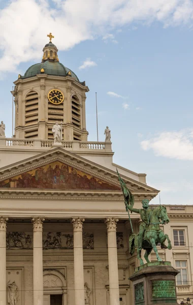 Bryssel stadsutsikt — Stockfoto